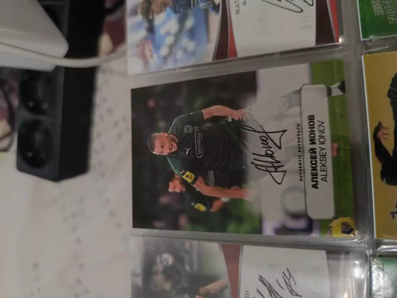 Алексей ионов Краснодар . карта с оригинальным автографом