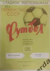 25 Ростсельмаш Ростов на Дону Торпедо Таганрог 1982