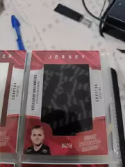 Александр Максименко. Спартак москва. карта с куском джерси вид 2