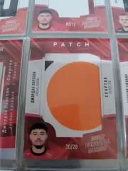 Джордан Ларссон . Спартак москва. карта с куском джерси вид 2