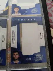 Дмитрий скопинцев. Динамо Москва . карта с куском джерси вид 2