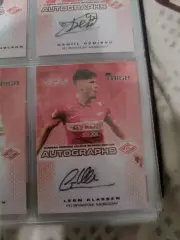 Леон классен. Спартак Москва . автограф