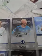 Константин Тюкавин . Динамо Москва. автограф