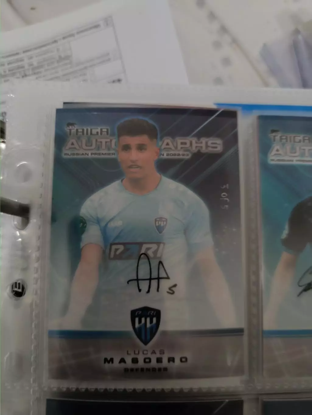 Лукас масоэро . нижний Новгород .автограф вид 2