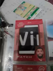 Самюэль жиго Спартак Москва. Карта с куском игровой джерси вид 2