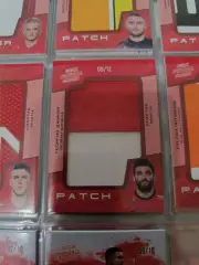 Георгий джикия . Спартак Москва.Карта с куском игровой джерси