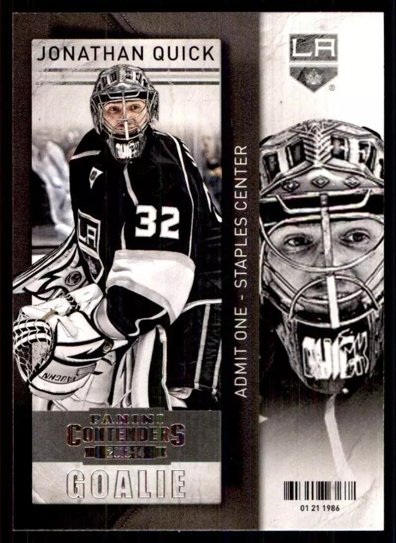 2013-14 Panini Contenders #28 Jonathan Quick