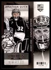 2013-14 Panini Contenders #28 Jonathan Quick