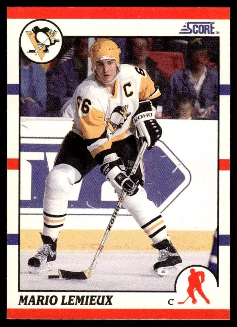 1990-91 Score #2 Mario Lemieux