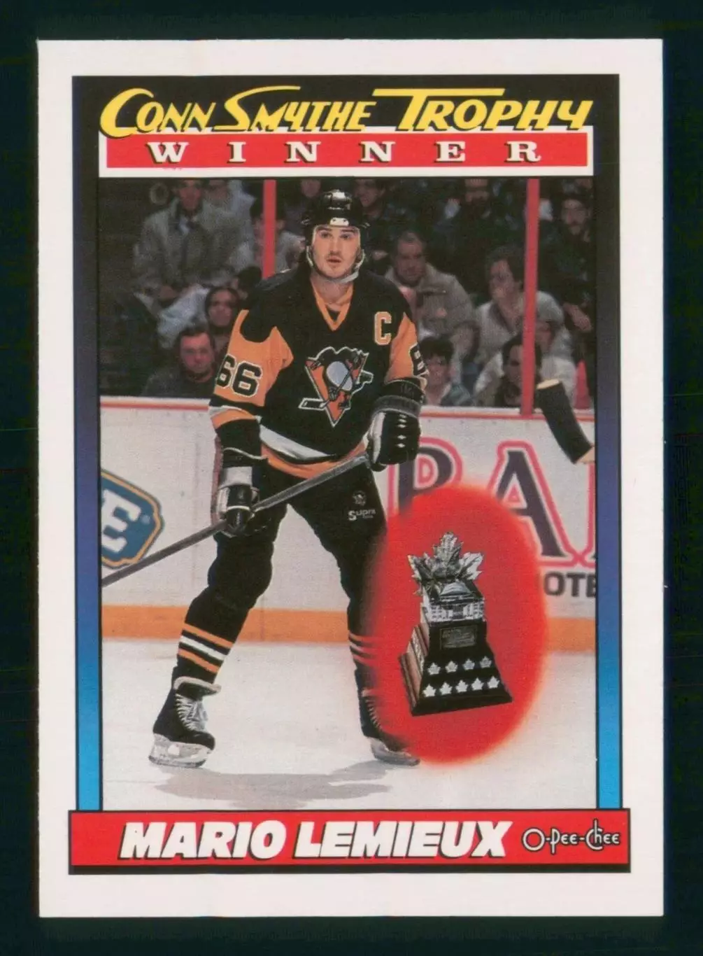 1991-92 O-Pee-Chee #523 Mario Lemieux Smythe