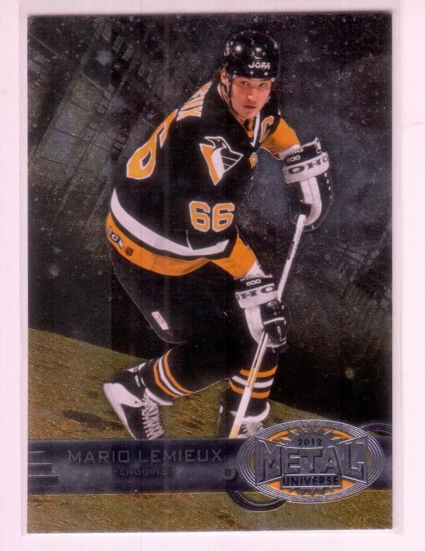 2012-13 Fleer Retro Metal Universe #50 Mario Lemieux