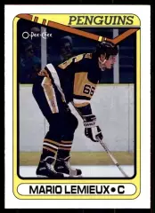 1990-91 O-Pee-Chee #175 Mario Lemieux