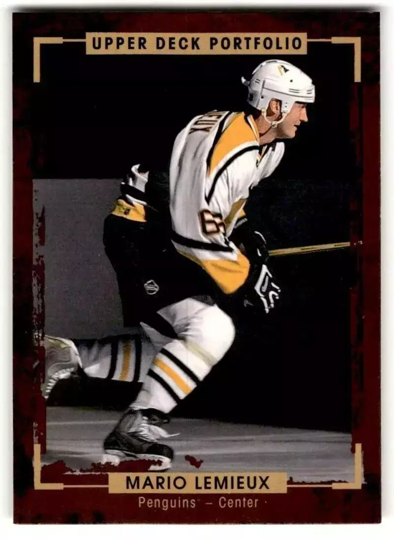 2015-16 Upper Deck Portfolio #197 Mario Lemieux