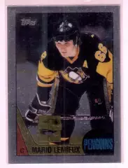 2000-01 Topps Chrome Mario Lemieux Reprints #15 Mario Lemieux