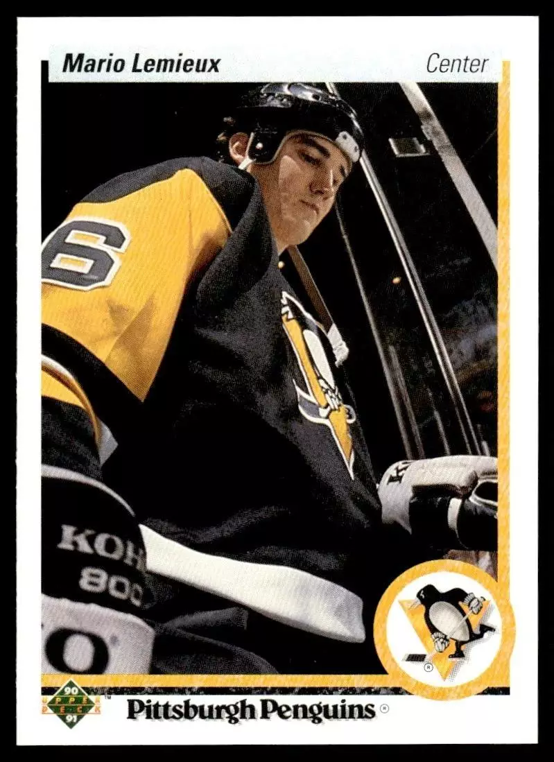 1990-91 Upper Deck #144 Mario Lemieux
