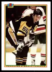 1990-91 Bowman #204 Mario Lemieux