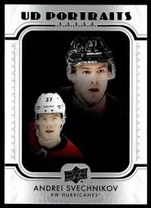 2019-20 Upper Deck UD Portraits #P34 Andrei Svechnikov