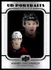2019-20 Upper Deck UD Portraits #P34 Andrei Svechnikov