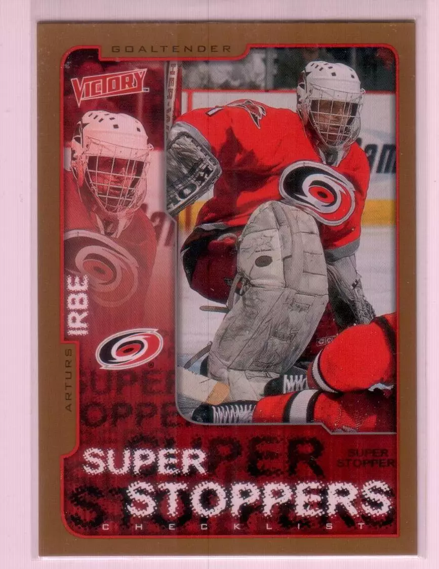 2001-02 Upper Deck Victory Gold #59 Arturs Irbe CL