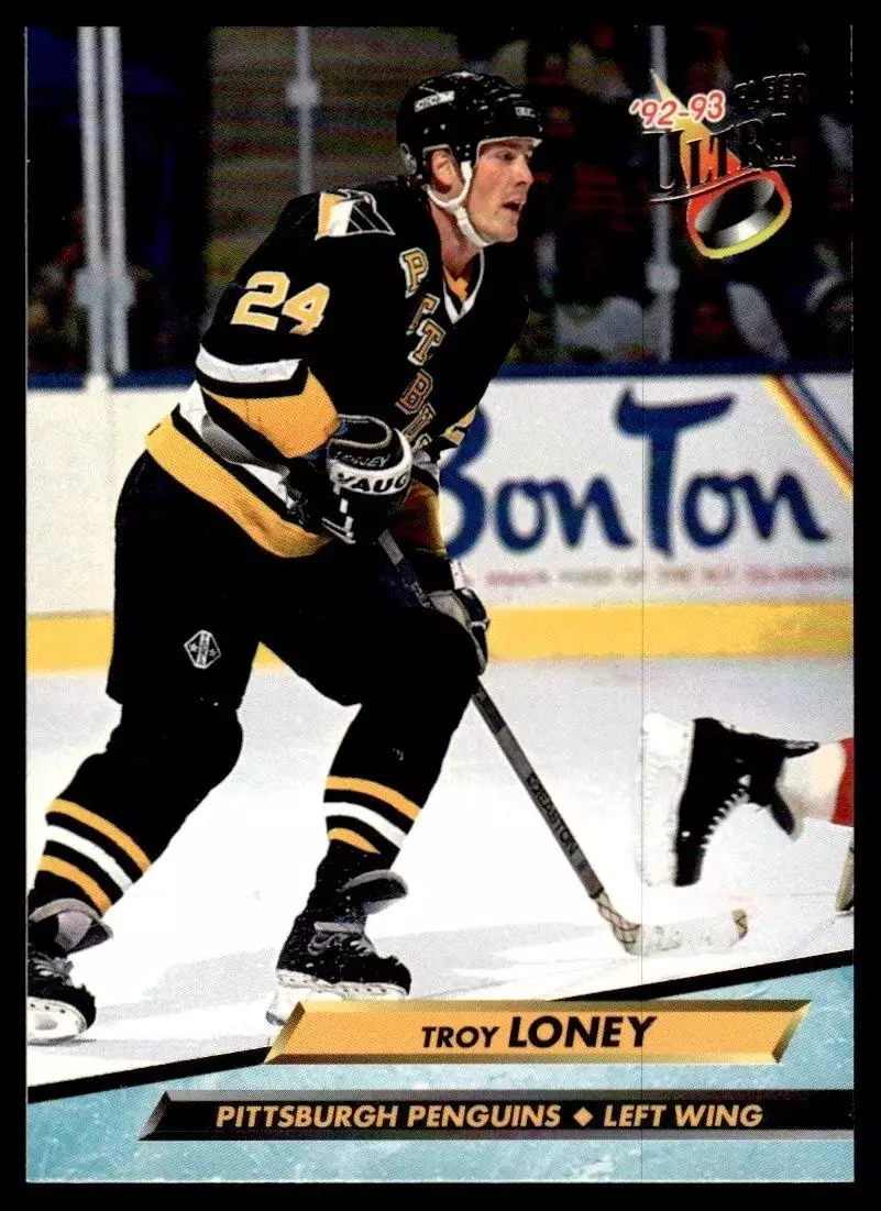 1992-93 Ultra #378 Troy Loney