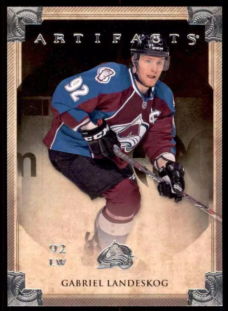 2013-14 Artifacts #28 Gabriel Landeskog