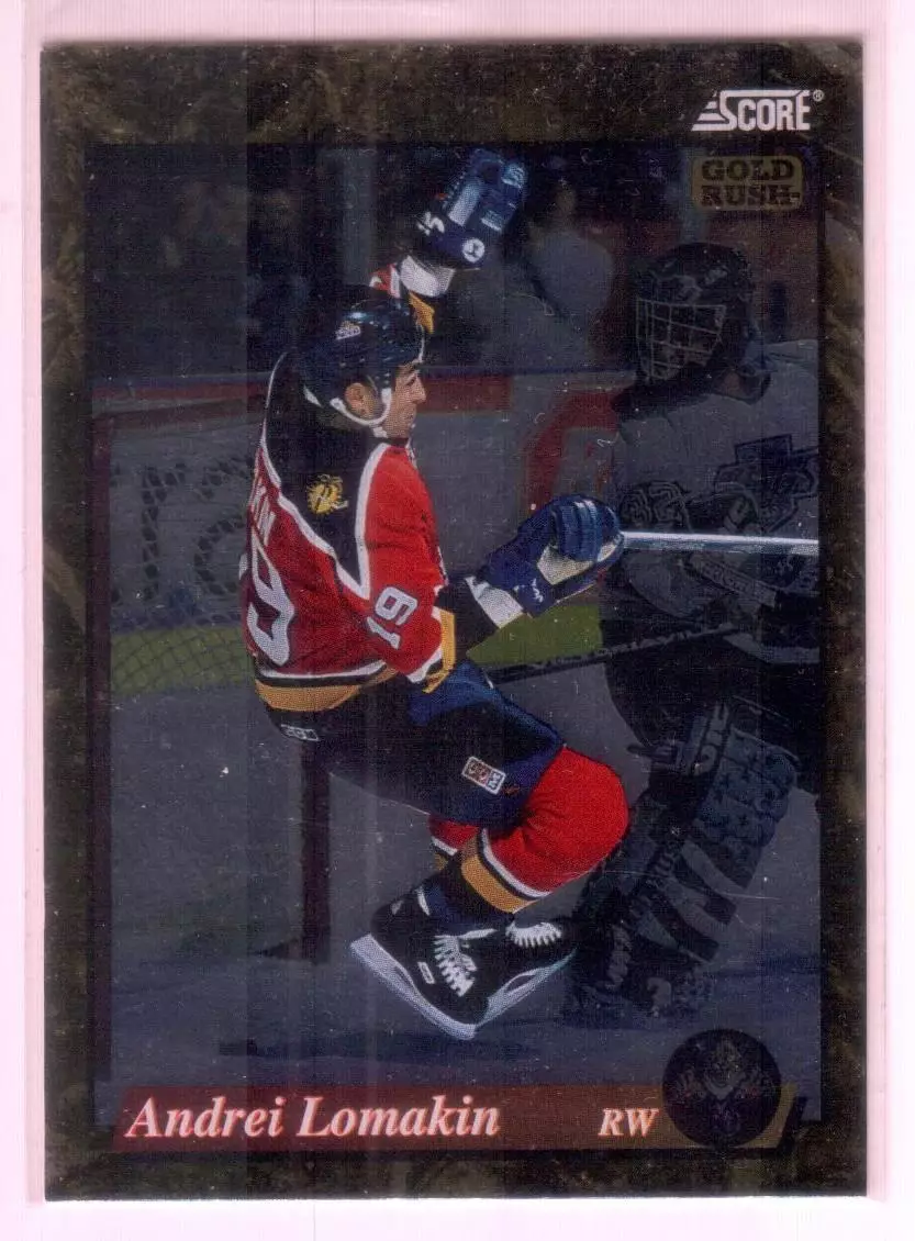 1993-94 Score Gold Rush #529 Andrei Lomakin