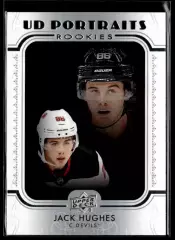 2019-20 Upper Deck UD Portraits #P100 Jack Hughes