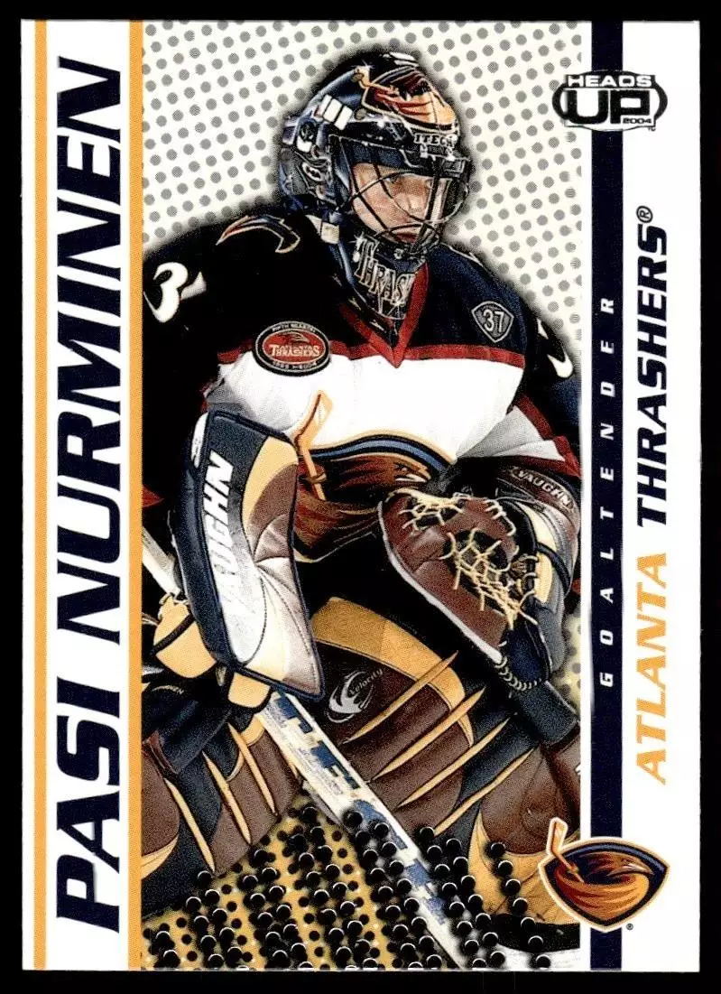 2003-04 Pacific Heads Up #6 Pasi Nurminen