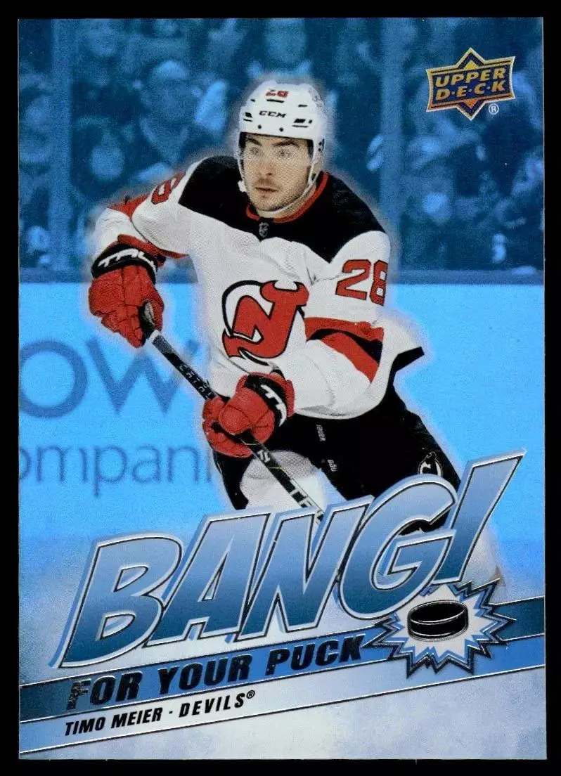 2024-25 Upper Deck Bang For Your Puck #BP19 Timo Meier