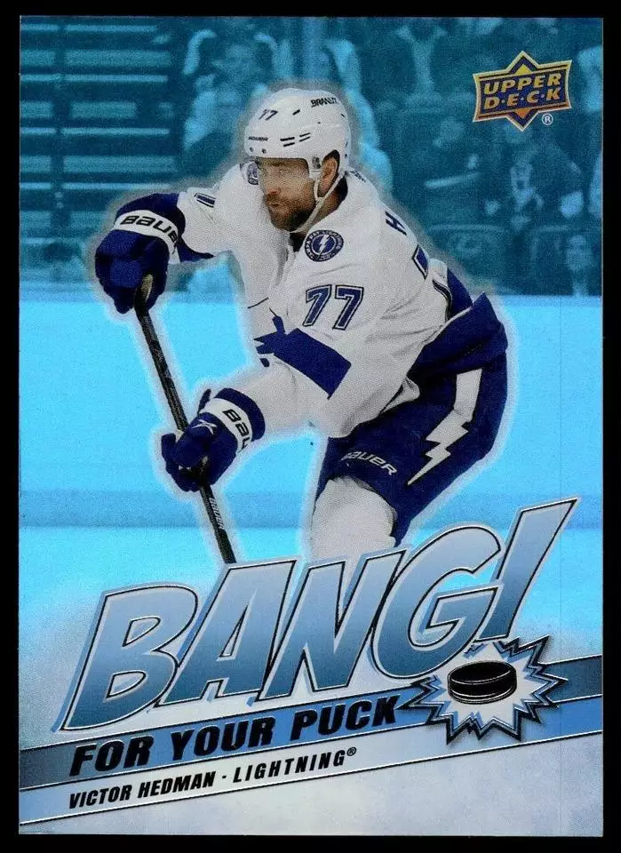 2024-25 Upper Deck Bang For Your Puck #BP5 Victor Hedman
