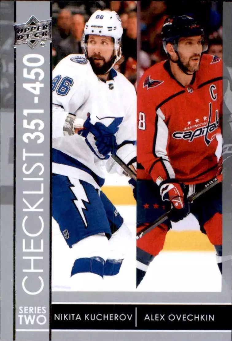 2021-22 Upper Deck #450 Nikita Kucherov/Alex Ovechkin CL