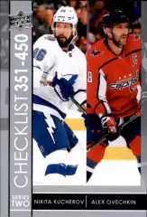 2021-22 Upper Deck #450 Nikita Kucherov/Alex Ovechkin CL