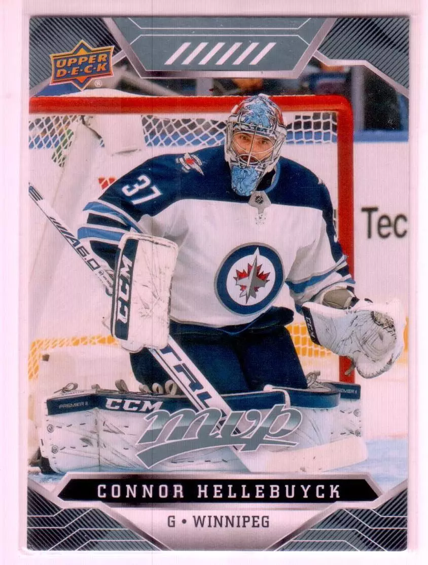 2019-20 Upper Deck MVP #74 Connor Hellebuyck