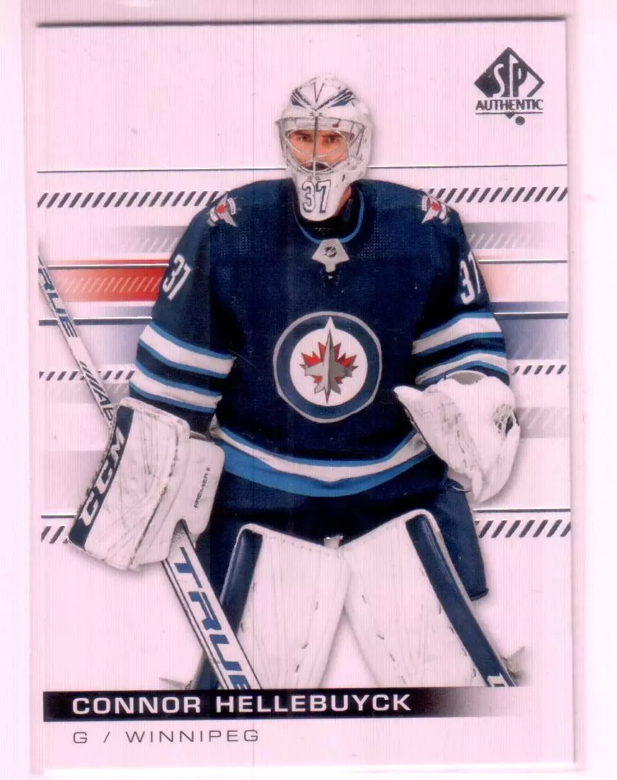 2019-20 SP Authentic #68 Connor Hellebuyck