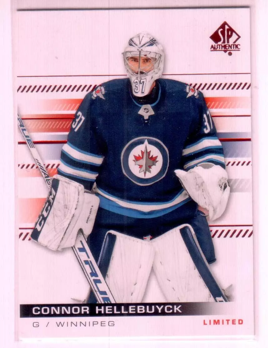2019-20 SP Authentic Limited Red #68 Connor Hellebuyck