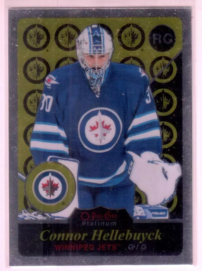 2015-16 O-Pee-Chee Platinum Retro #R89 Connor Hellebuyck