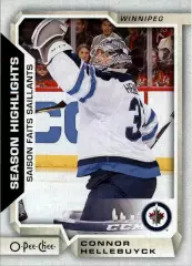2018-19 O-Pee-Chee #555 Connor Hellebuyck SH