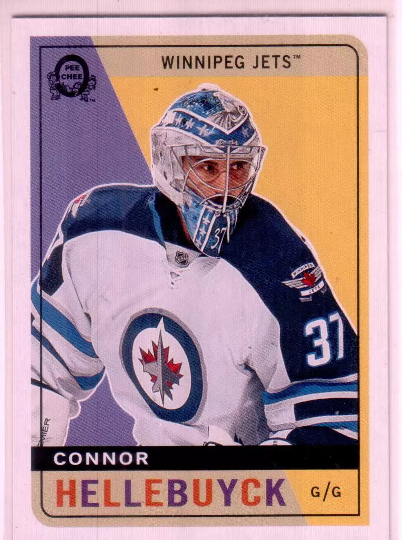 2017-18 O-Pee-Chee Retro #275 Connor Hellebuyck
