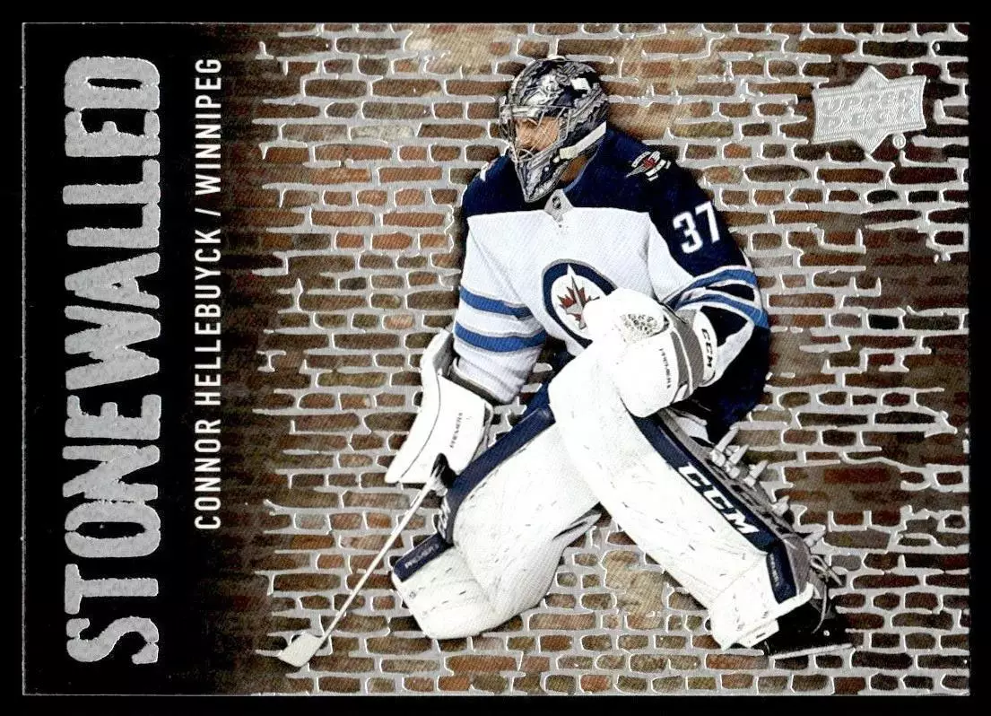 2018-19 Upper Deck Stonewalled #SW35 Connor Hellebuyck