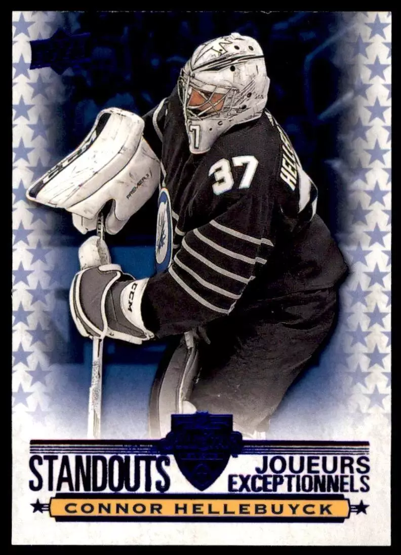 2020-21 Upper Deck Tim Hortons All Star Standouts #AS8 Connor Hellebuyck