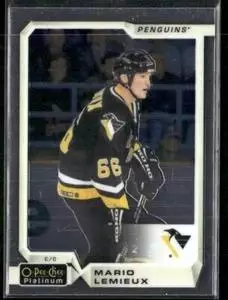2018-19 O-Pee-Chee Platinum #144 Mario Lemieux