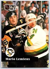 1991-92 Pro Set #194 Mario Lemieux