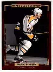 2015-16 Upper Deck Portfolio #197 Mario Lemieux