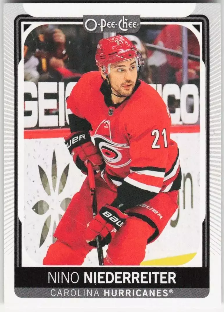 2021-22 O-Pee-Chee #274 Nino Niederreiter