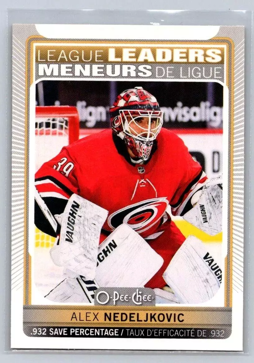 2021-22 O-Pee-Chee #587 Alex Nedeljkovic