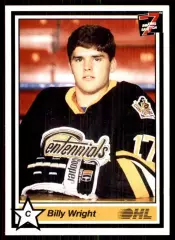 1990-91 7th Inning Sketch OHL #322 Billy Wright