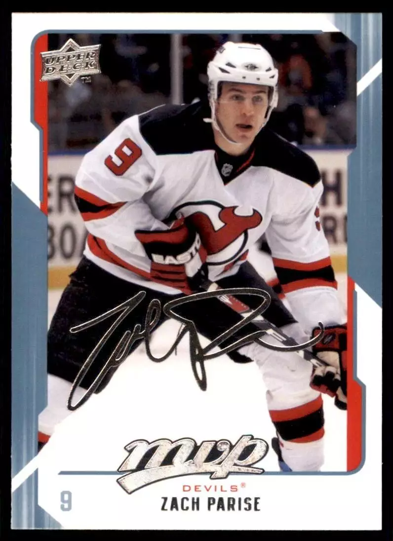 2008-09 Upper Deck MVP #172 Zach Parise