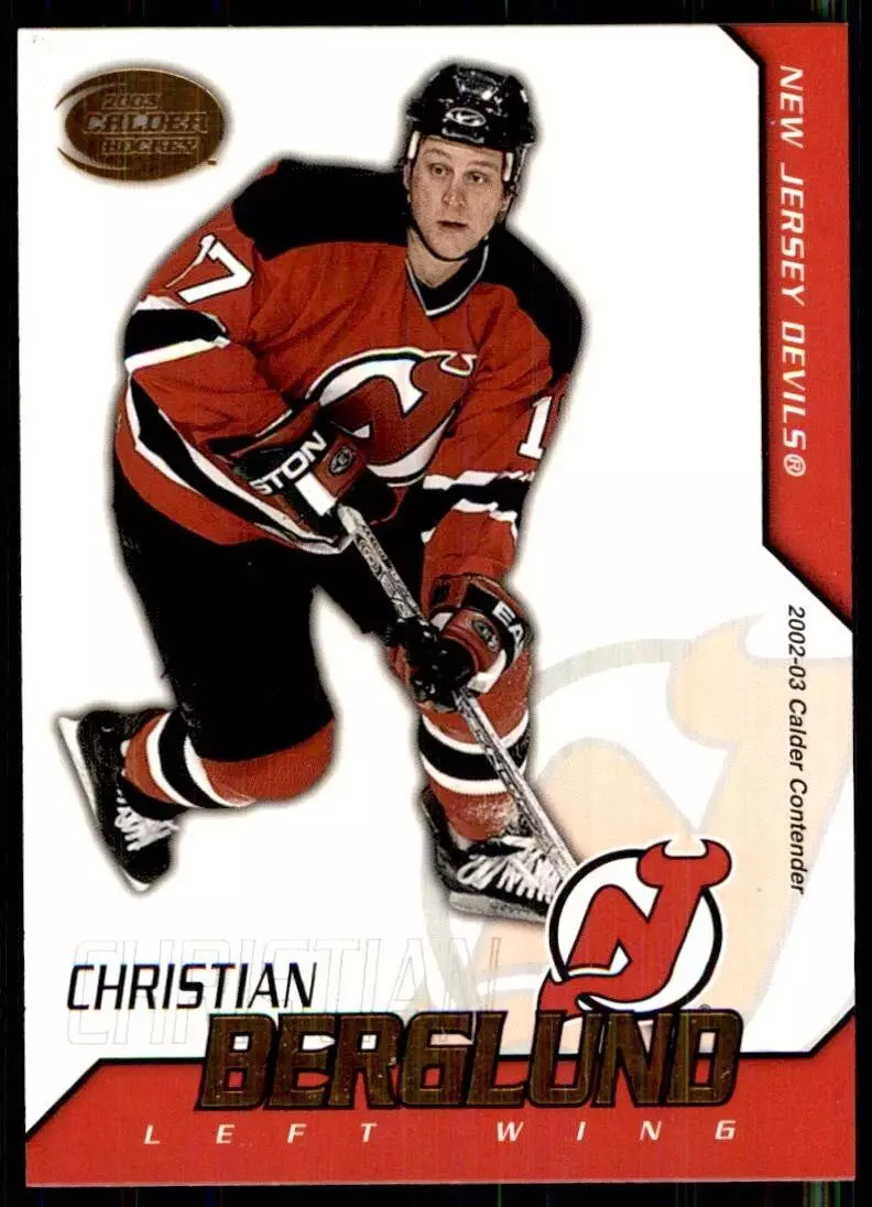 2002-03 Pacific Calder #78 Christian Berglund