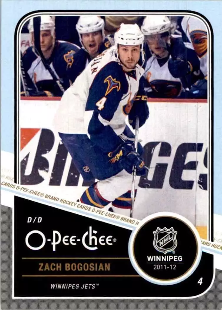 2011-12 O-Pee-Chee #213 Zach Bogosian
