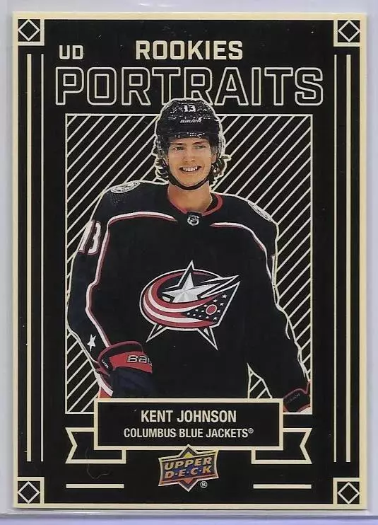 2022-23 Upper Deck UD Portraits #P38 Kent Johnson SP